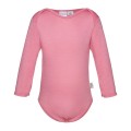Sweet Cheeks Merino Bodysuit - Candy Pink