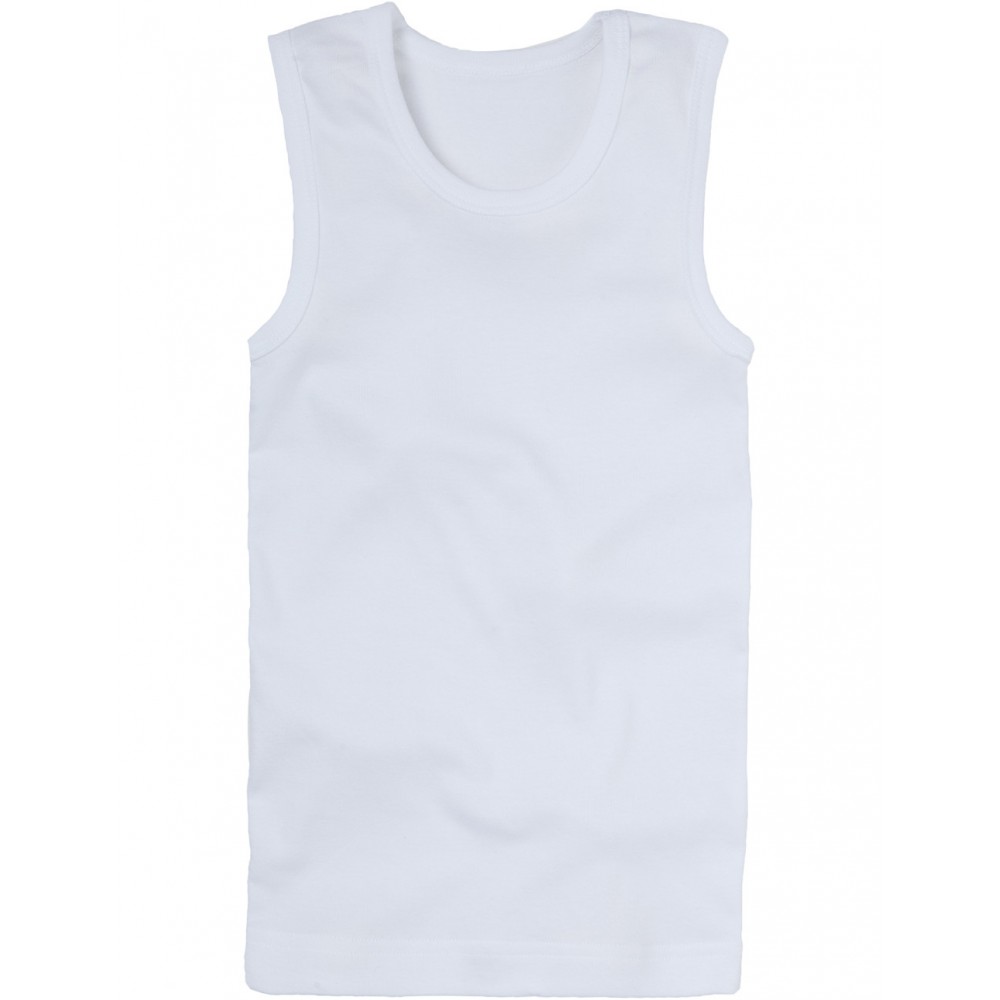 Marquise Kids Long Cotton Singlet 'White' Size 2 3 4 5 6 yrs