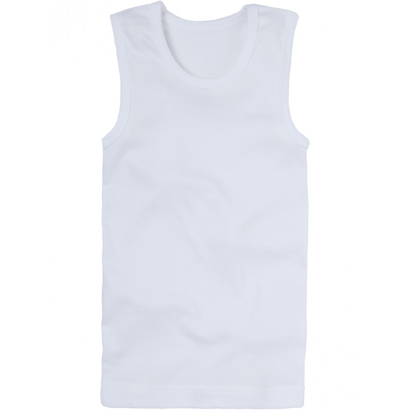 Marquise Kids Long Cotton Singlet 'White' Size 2 3 4 5 6 yrs