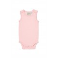 Marquise - 2pk Bodysuit Singlets - Girls Pink/Butterfly 00, 0, 1