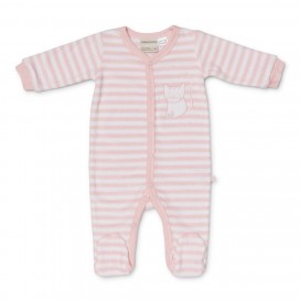 Marquise Winter Terry Studsuit - Pink Kitty Cat