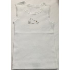 Marquise Bunny Singlet (White)