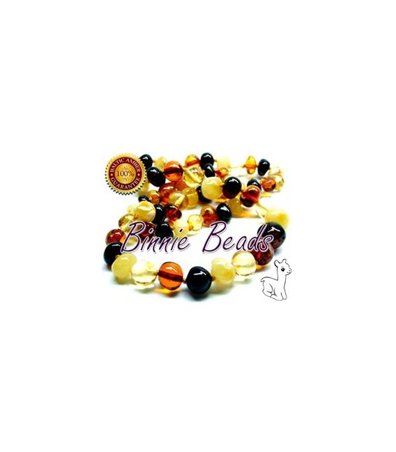 Binnie Beads Teething Necklace - Multimix