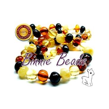 Binnie Beads Teething Necklace - Multimix